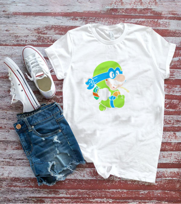 Super Mario Leo Bro Ninja Character T-Shirt