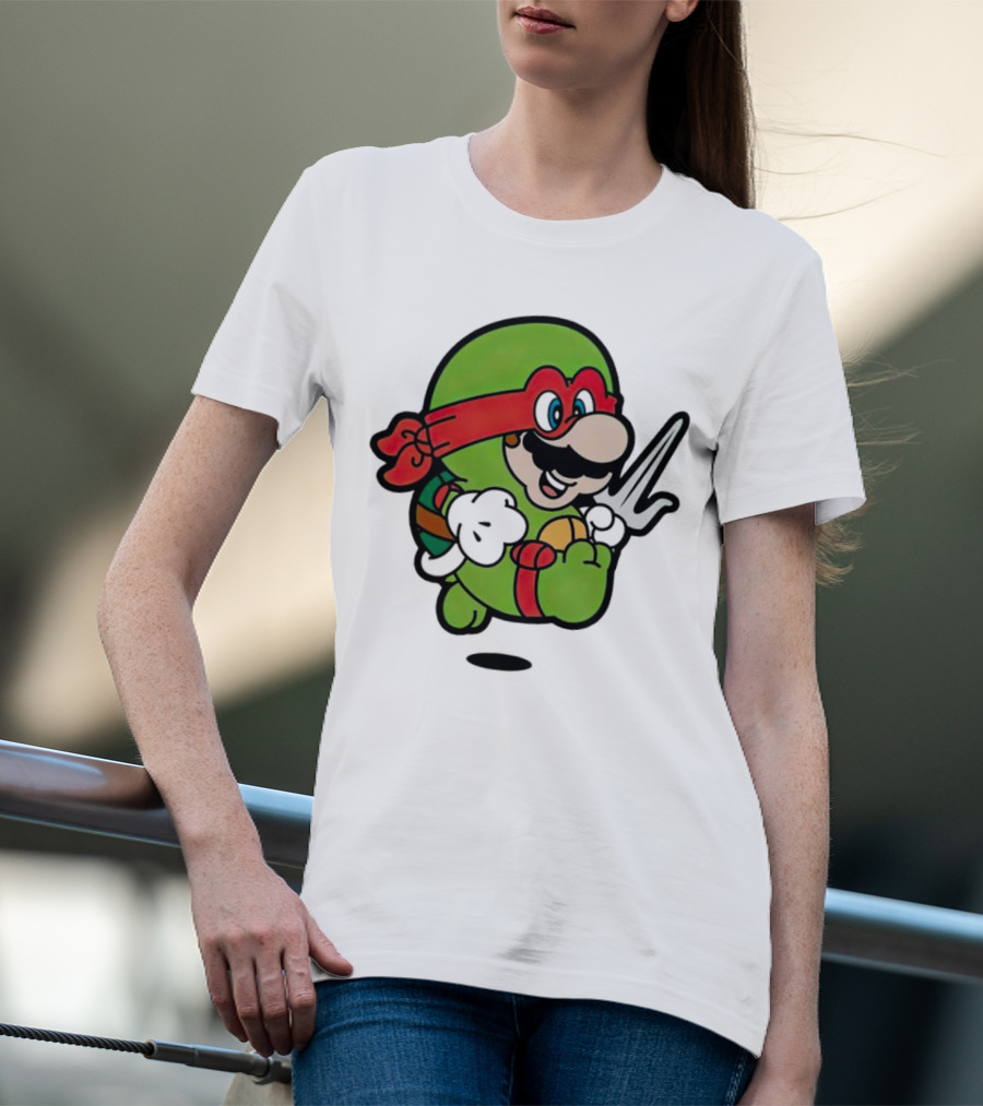 Super Mario Raph Ninja Bro Adventures T-Shirt