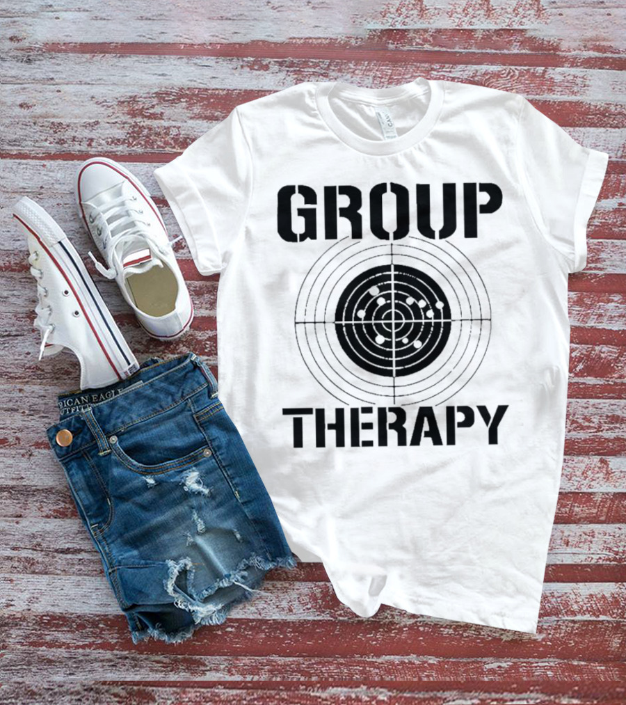 Group Therapy Bullseye Target Concentric Rings T-Shirt