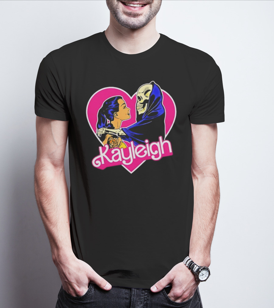 Kayleigh Grim Reaper Heart Embrace T-Shirt