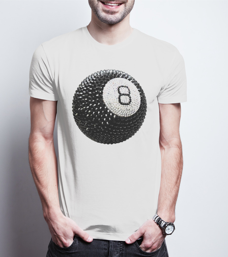 Lucky 8 Ball Crystal Sparkle Sphere T-Shirt
