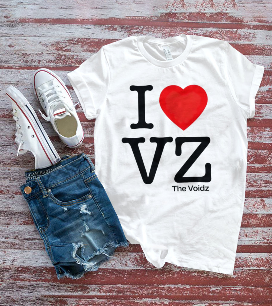 I Heart VZ The Voidz Band Merchandise T-Shirt