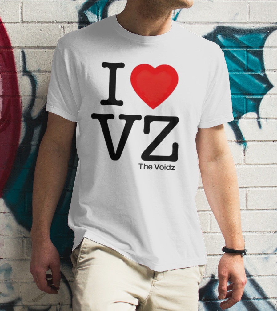 I Heart VZ The Voidz Band Merchandise T-Shirt