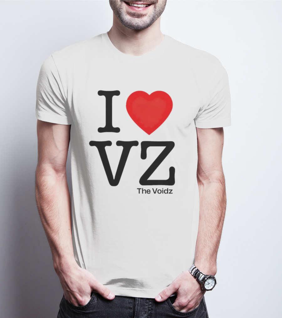 I Heart VZ The Voidz Band Merchandise T-Shirt