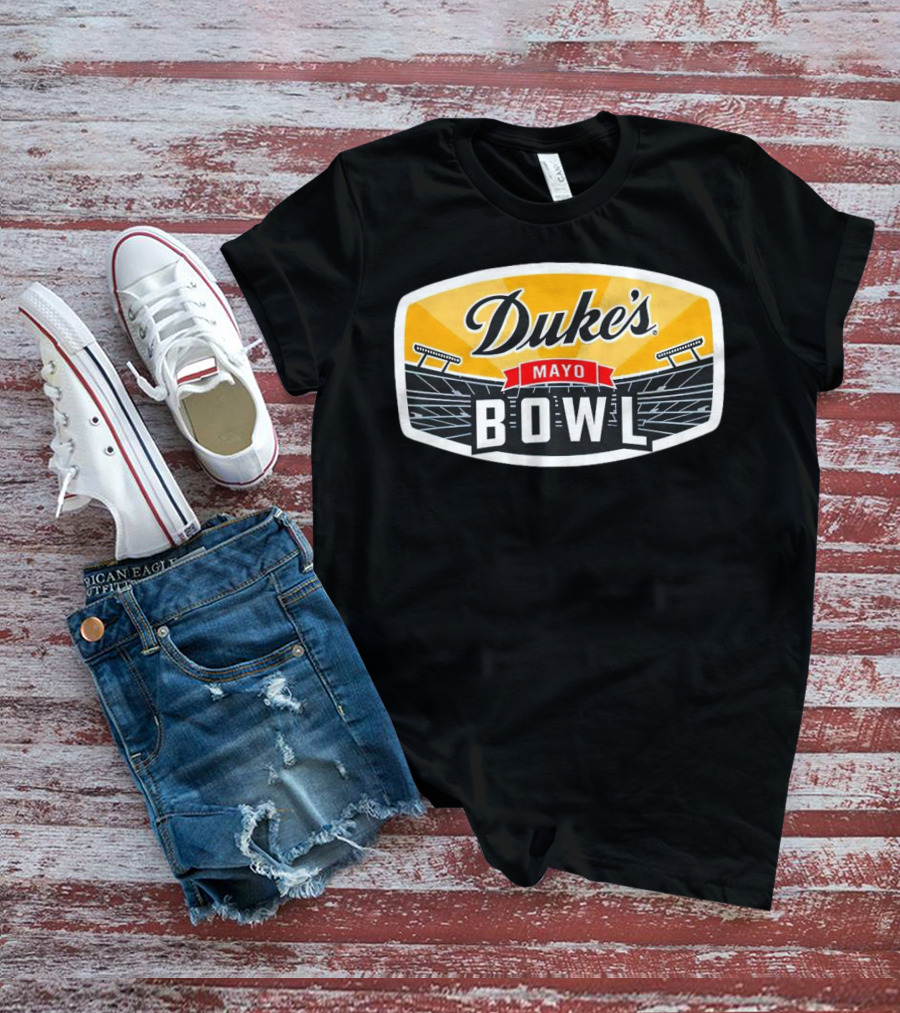 Duke’s Mayo Bowl Stadium Branding Football Event Merchandise T-Shirt