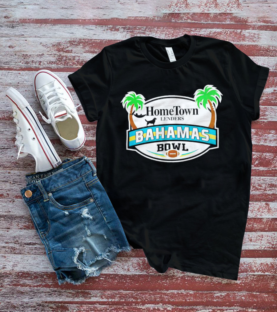 HomeTown Lenders Bahamas Bowl Palms Football T-Shirt