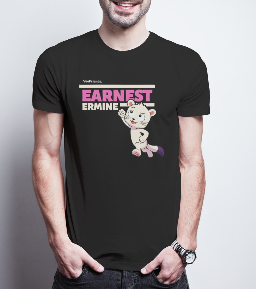 VeeFriends Earnest Ermine Character T-Shirt