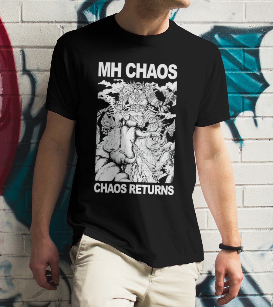 MH Chaos Chaos Returns Fantasy Illustrated Adventure T-Shirt