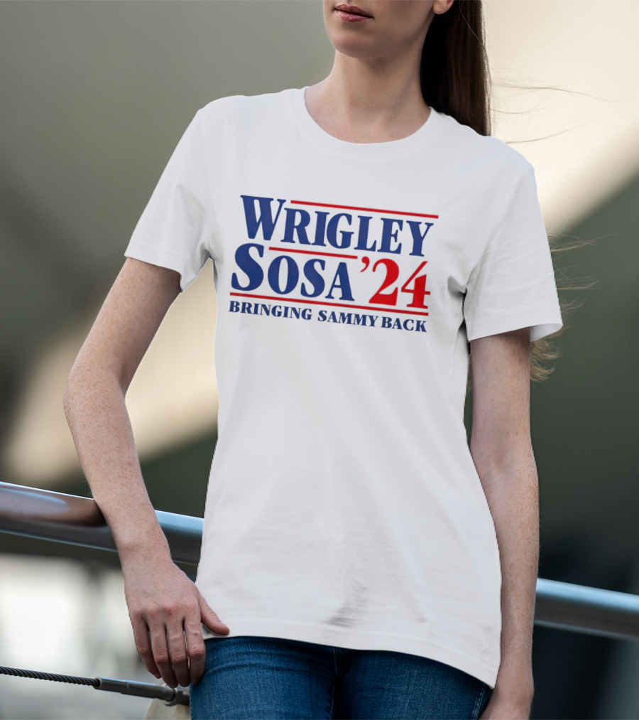 Wrigley Sosa 24 Bringing Sammy Back T-Shirt