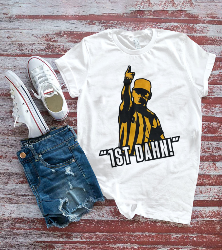 Pittsburgh Steelers 1st Dahn Referee Gesture Steelers Colors T-Shirt