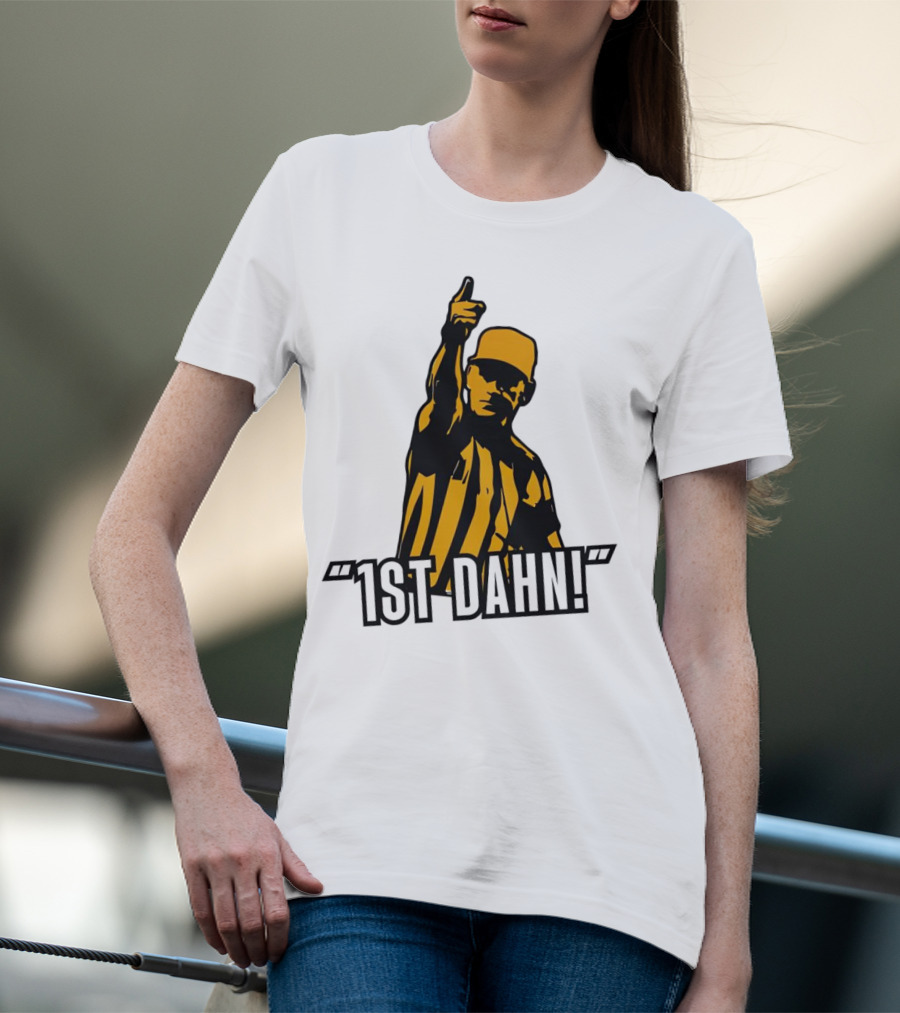 Pittsburgh Steelers 1st Dahn Referee Gesture Steelers Colors T-Shirt