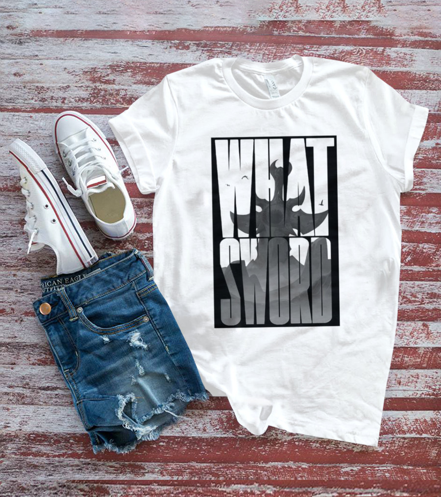 WHAT SWORD Dark Fantasy Dragon T-Shirt