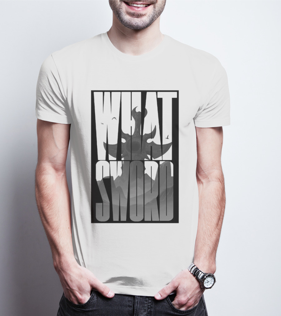 WHAT SWORD Dark Fantasy Dragon T-Shirt