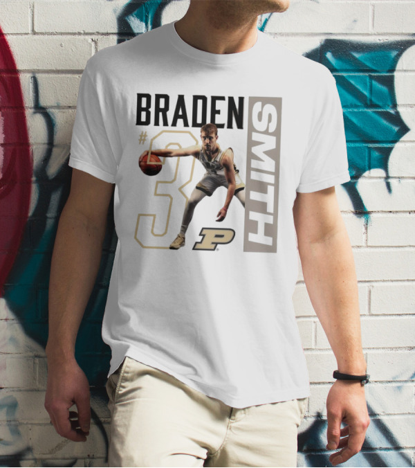 Braden Smith #3 Purdue Basketball P T-Shirt
