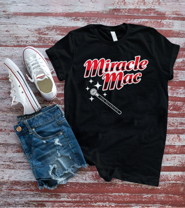 Miracle Mac Jon Rothstein Basketball Microphone Stars T-Shirt
