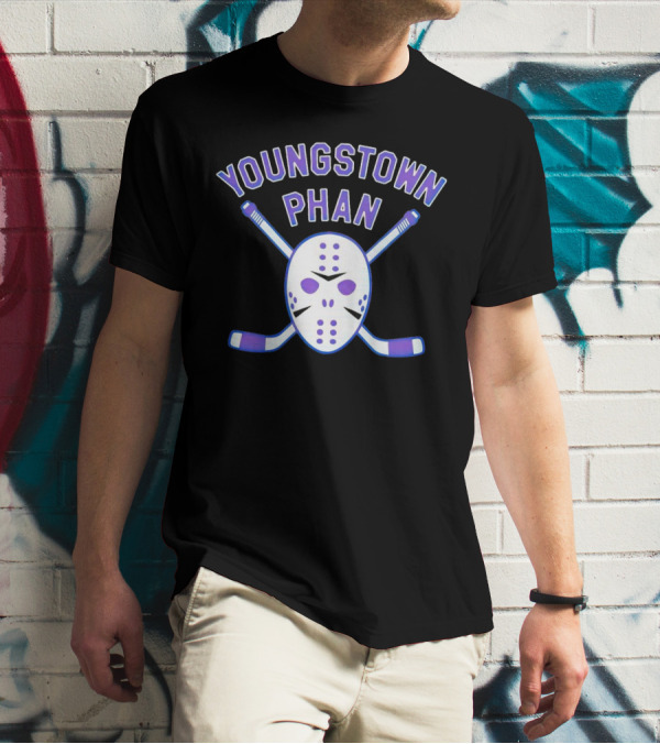 Youngstown Phan Jason Voorhees Mask Hockey Sticks T-Shirt