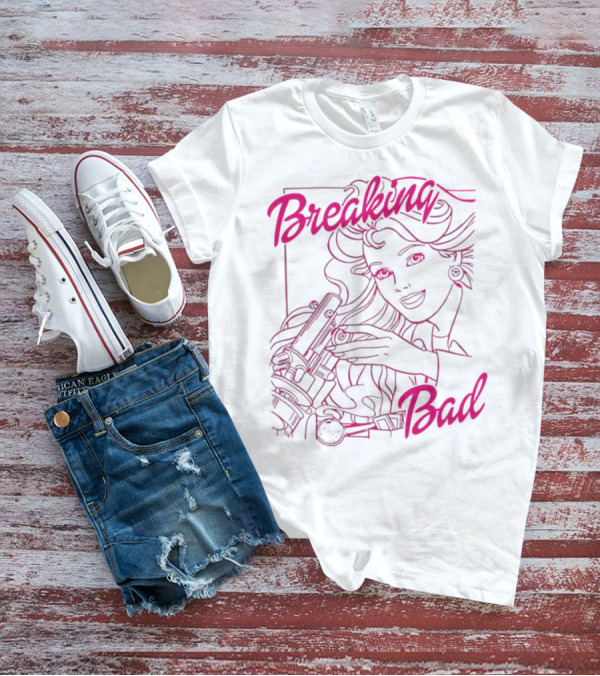 Breaking Bad Barbie Neon Sketch T-Shirt