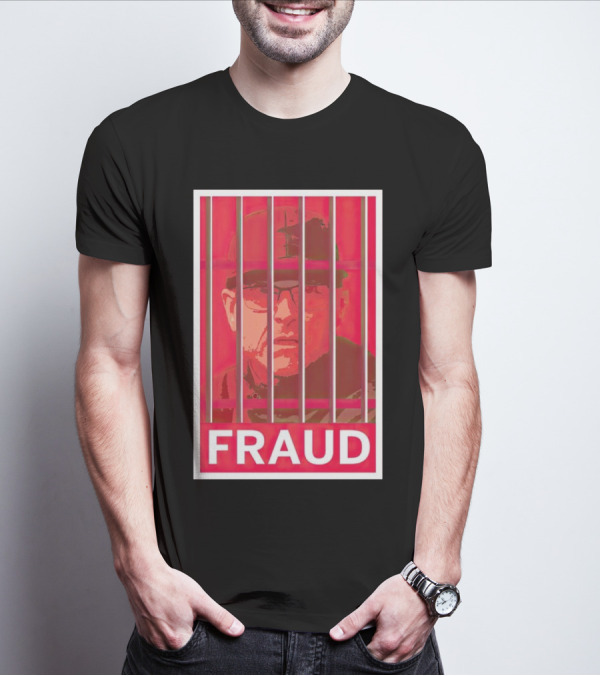 Jim Harbaugh Behind Bars Fraud T-Shirt