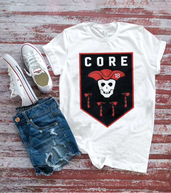 CORE Pirate Skull 18 Emblem T-Shirt