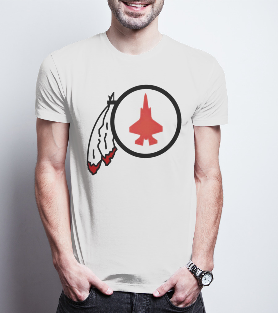 Ultah Native Rocket Red Jet Feathers T-Shirt