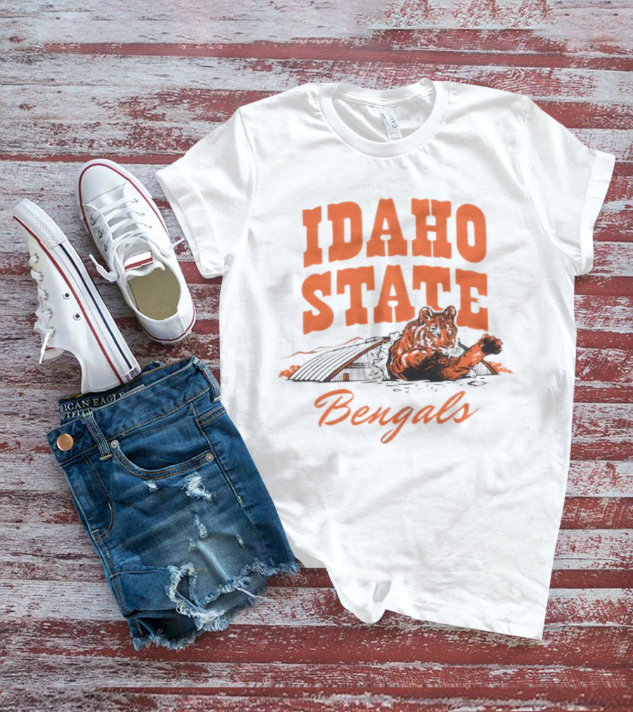 Idaho State Bengals Tiger T-Shirt