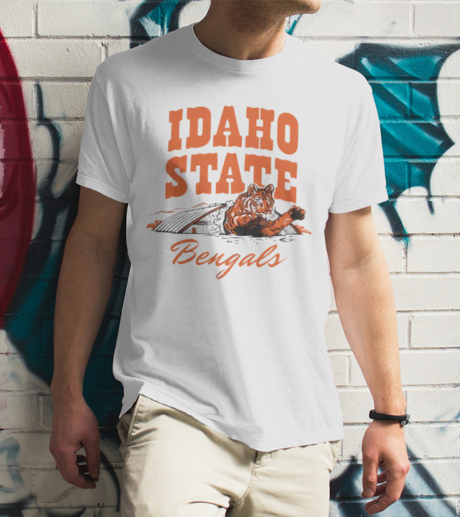 Idaho State Bengals Tiger T-Shirt