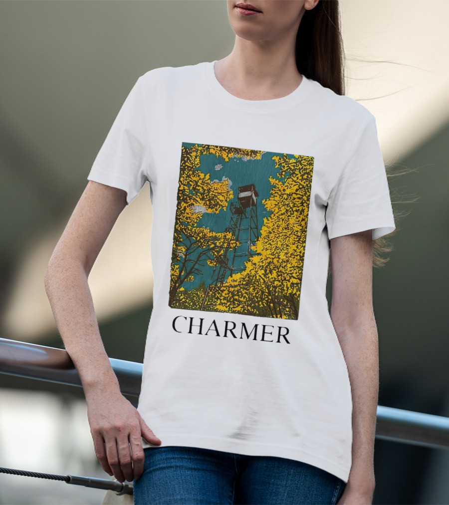 Charmer Fire Watch Tower Golden Foliage T-Shirt
