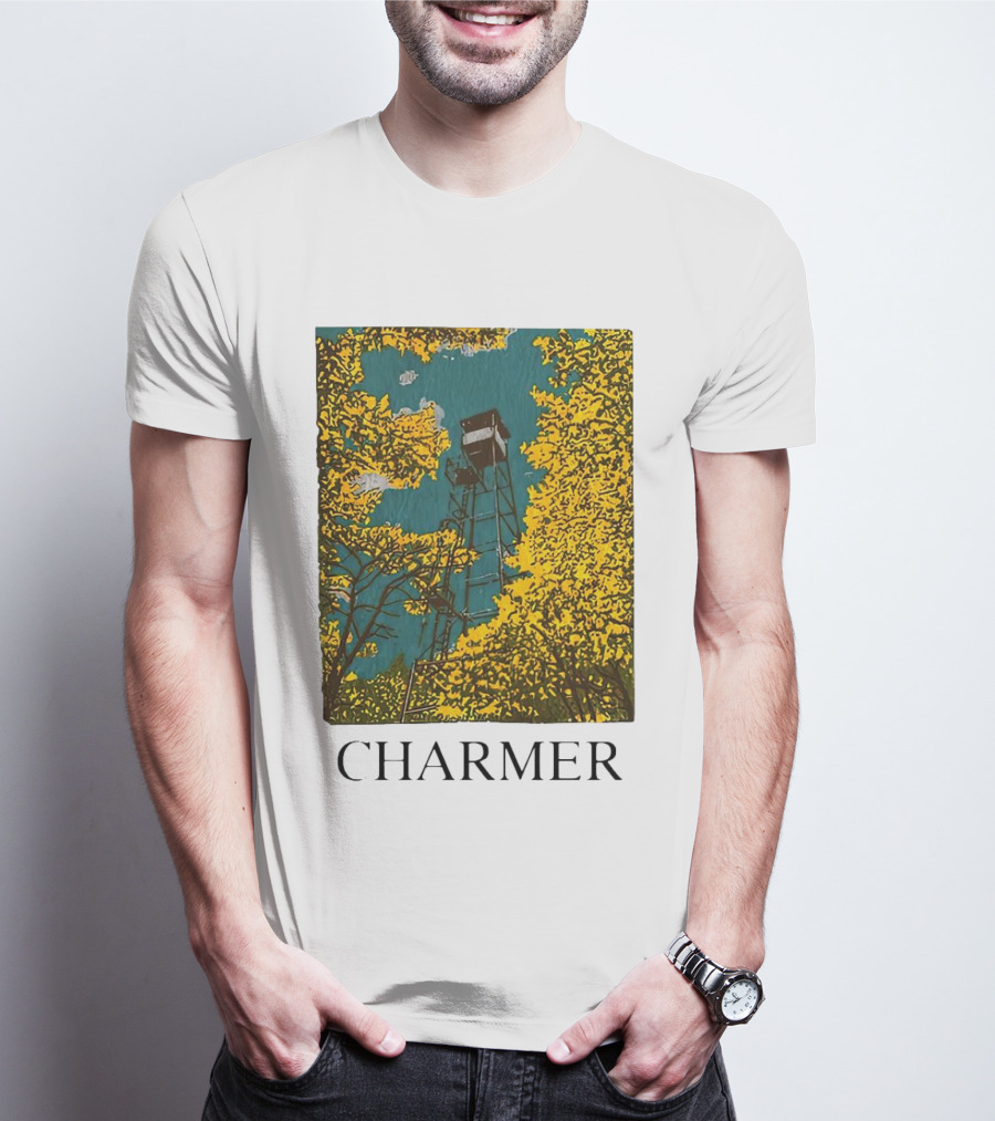 Charmer Fire Watch Tower Golden Foliage T-Shirt