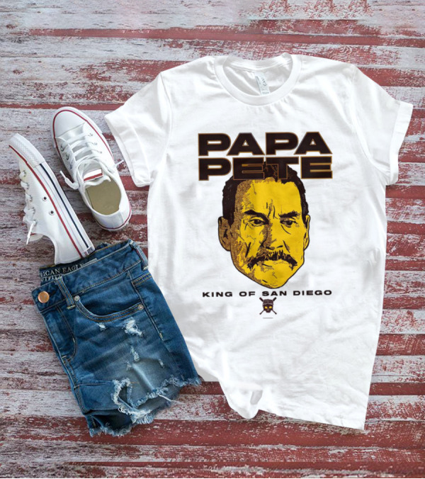 Papa Pete King Of San Diego Iconic Yellow T-Shirt