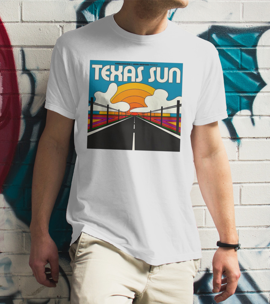Khruangbin And Leon Bridges Present Texas Sun United State T-Shirt