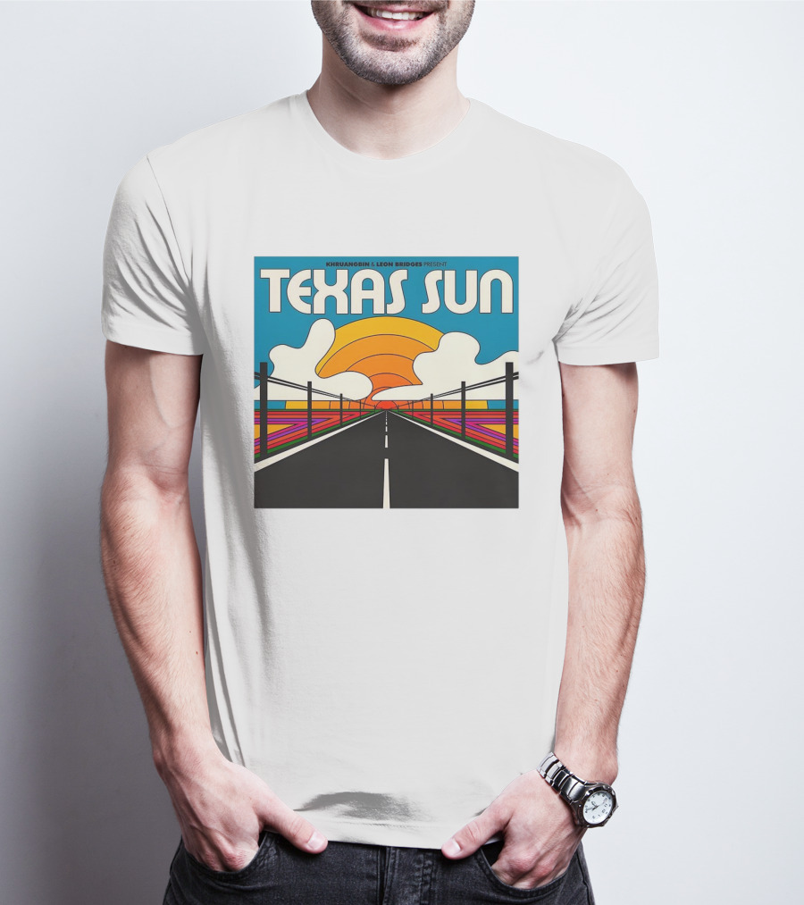 Khruangbin And Leon Bridges Present Texas Sun United State T-Shirt