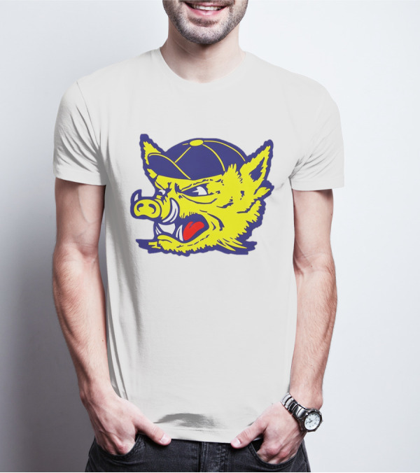 Vamos Javelinas Texas Football Fierce Yellow Mascot T-Shirt