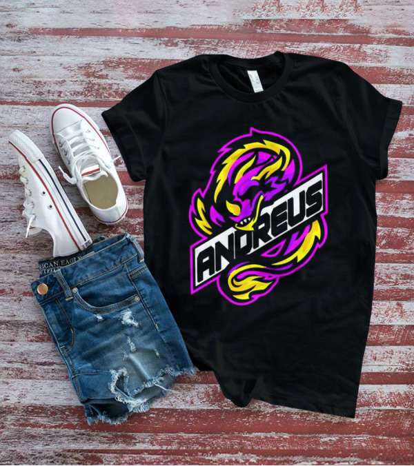 ANDREUS Dragon Logo Aoandreus13 T-Shirt
