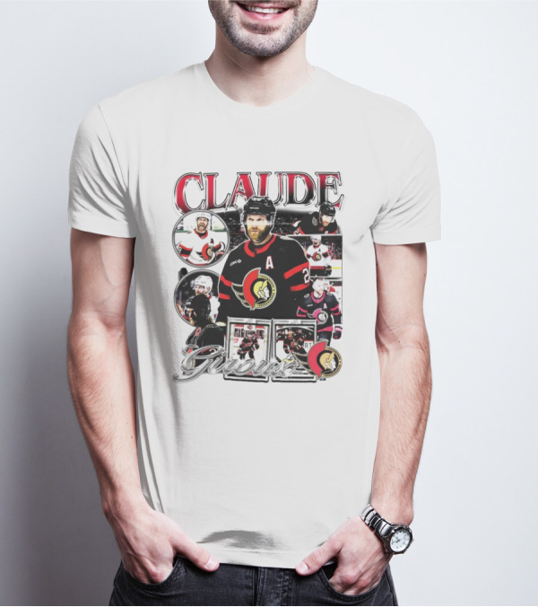 Claude Giroux Ottawa Senators Hockey Player Highlight Montage T-Shirt