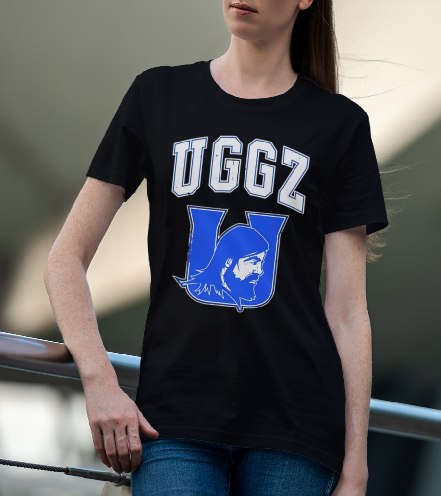UGGZ U Uglee Edric Everhart Collegiate Blue Varsity T-Shirt