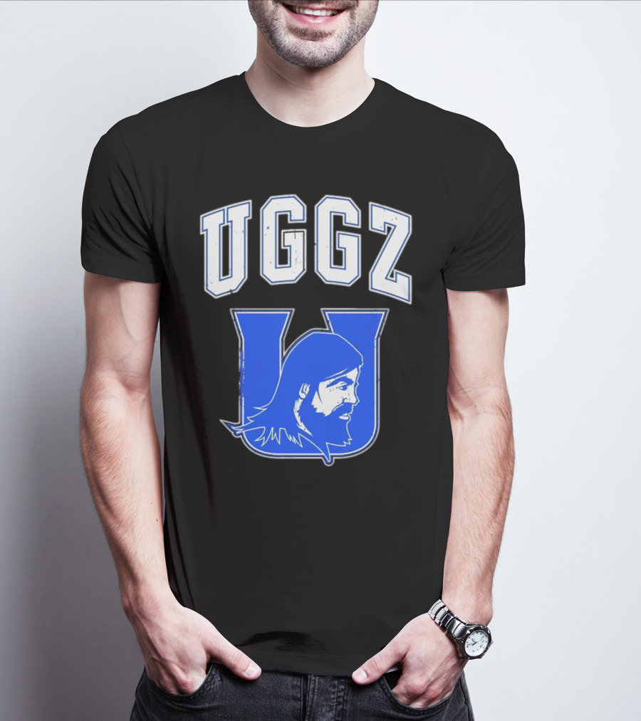 UGGZ U Uglee Edric Everhart Collegiate Blue Varsity T-Shirt