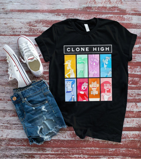 Clone High Characters Color Block Tara Billinger T-Shirt