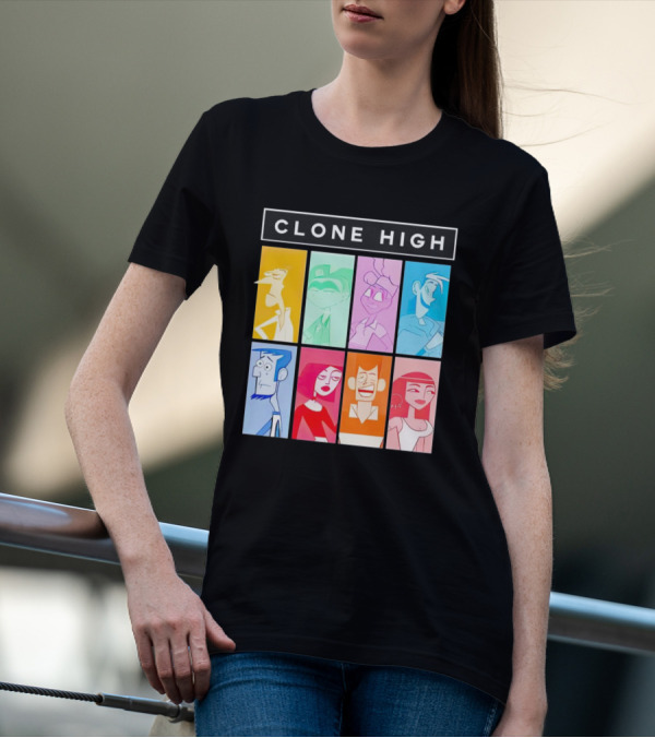 Clone High Characters Color Block Tara Billinger T-Shirt