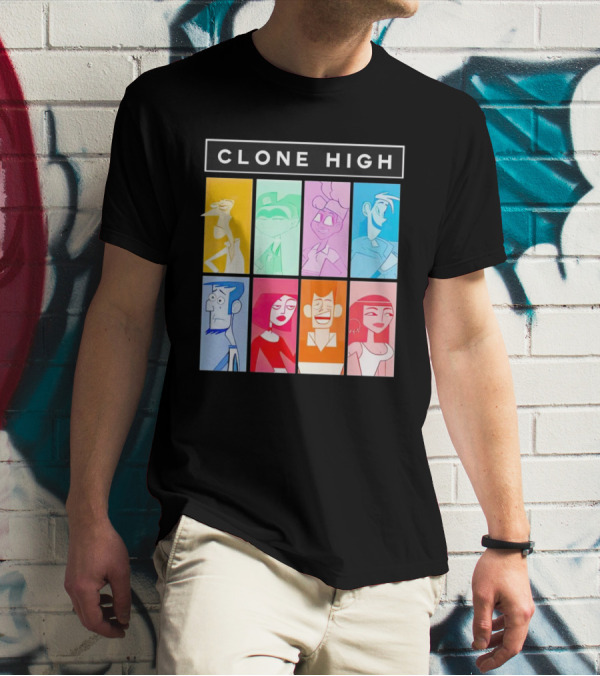 Clone High Characters Color Block Tara Billinger T-Shirt