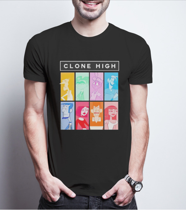 Clone High Characters Color Block Tara Billinger T-Shirt
