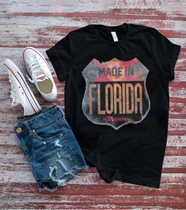 Made In Florida Flo Grown Badge T-Shirt