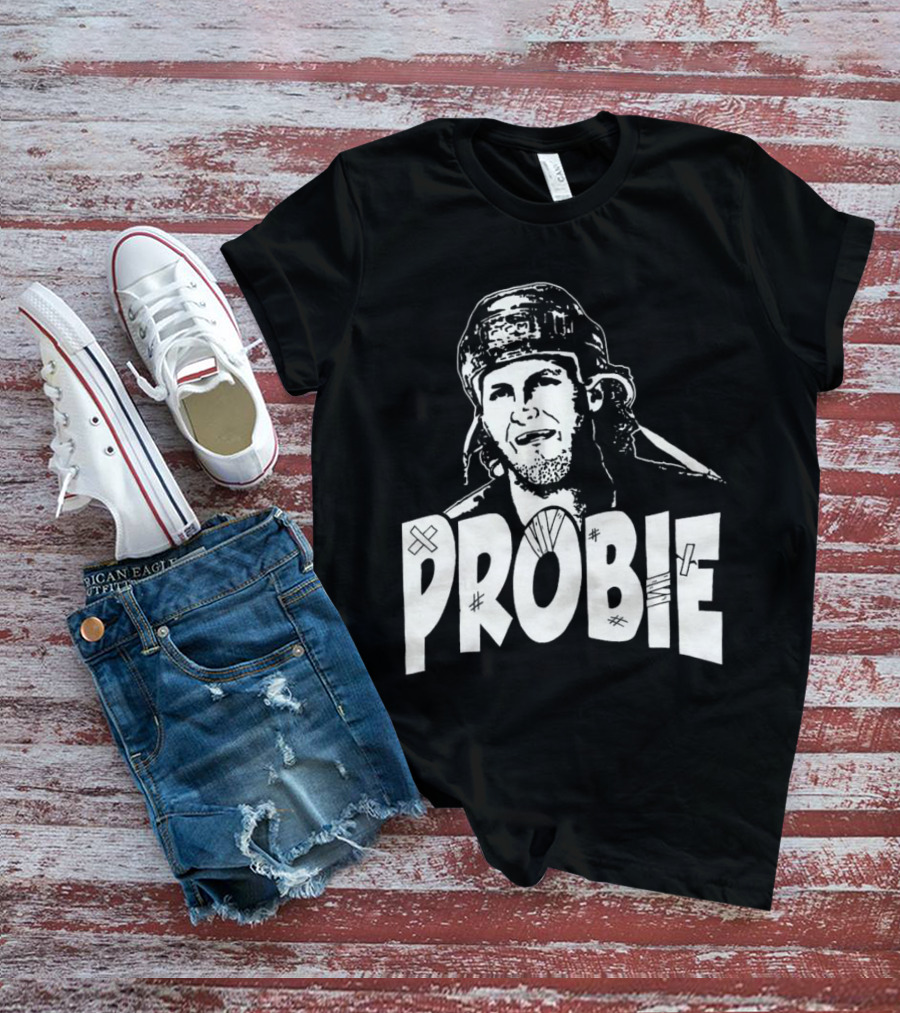 Bob Probert Probie Hockey T-Shirt