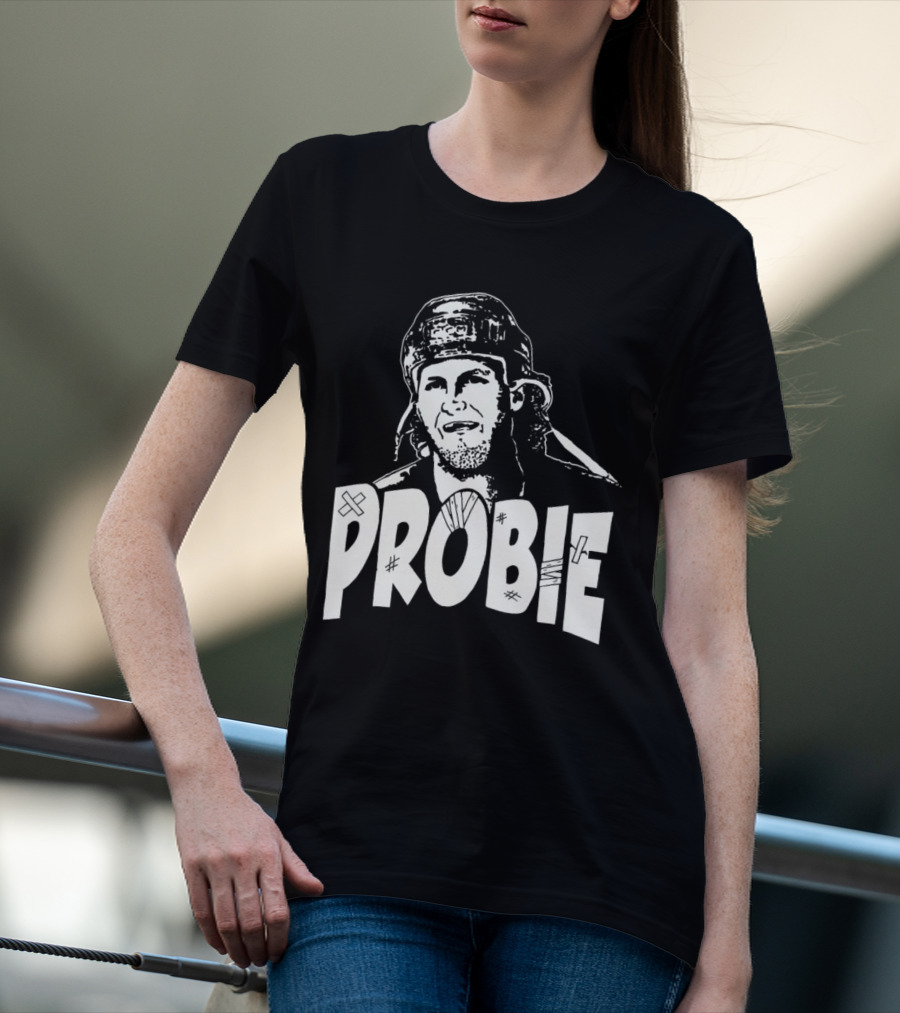 Bob Probert Probie Hockey T-Shirt