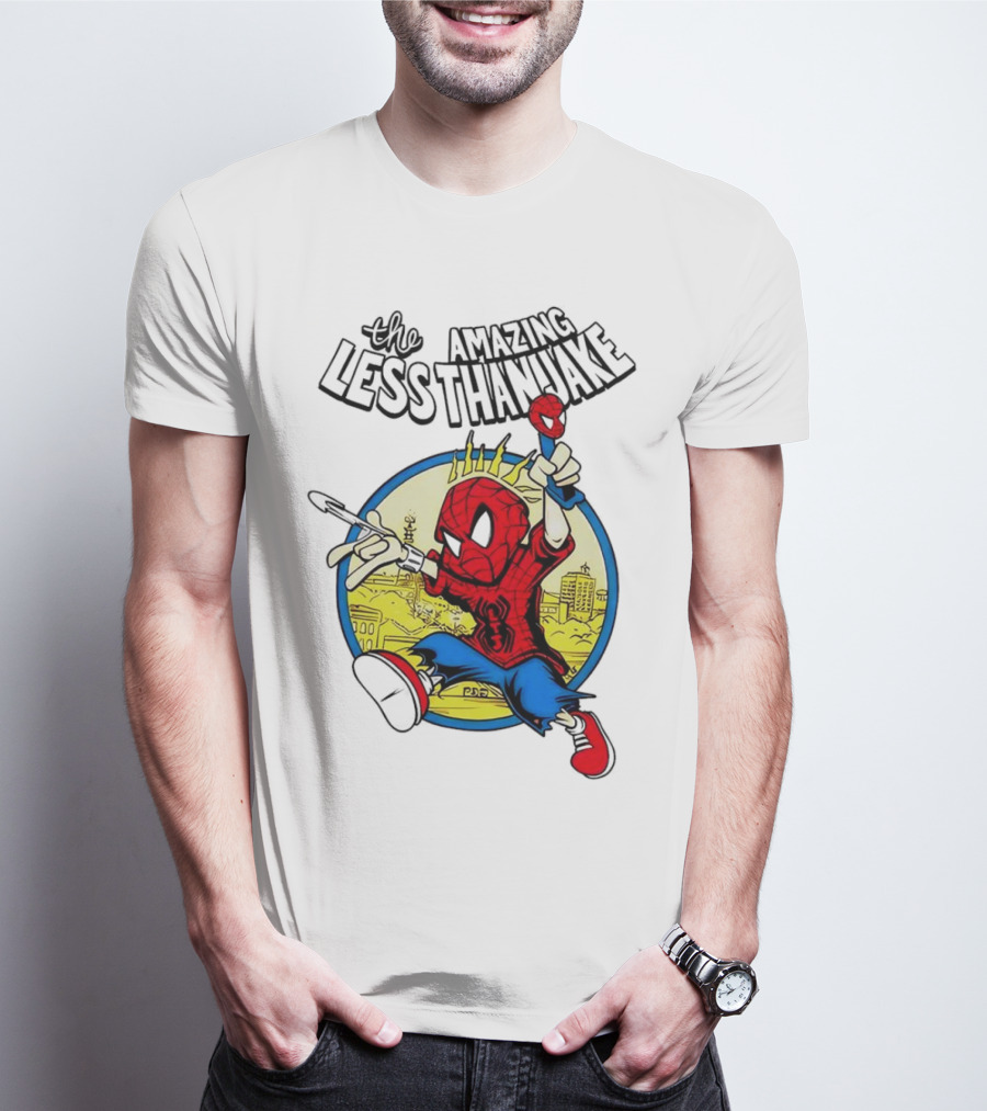 The Less Than Jake Amazing Jake Spider-Man T-Shirt