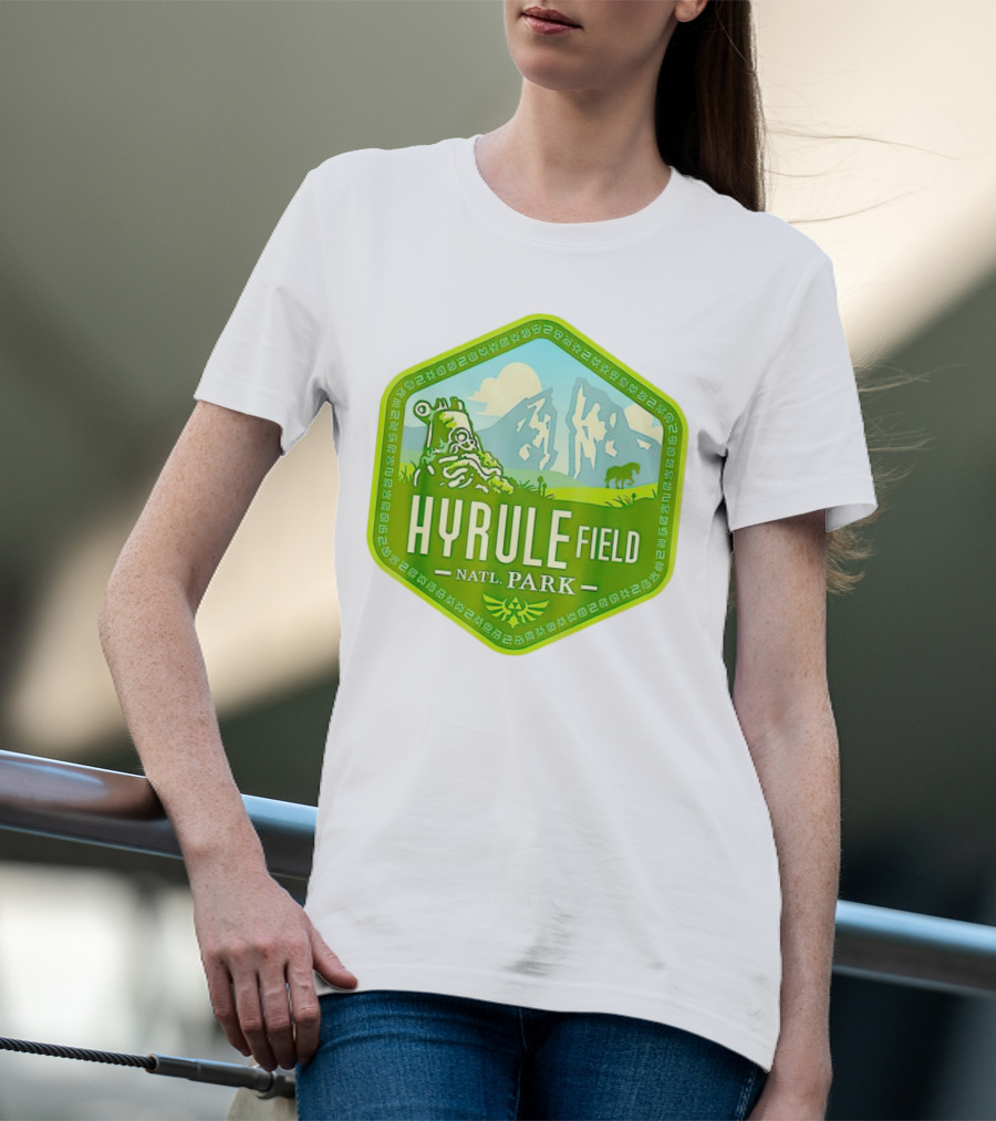Hiking Wanderlust Hyrule Field National Park T-Shirt