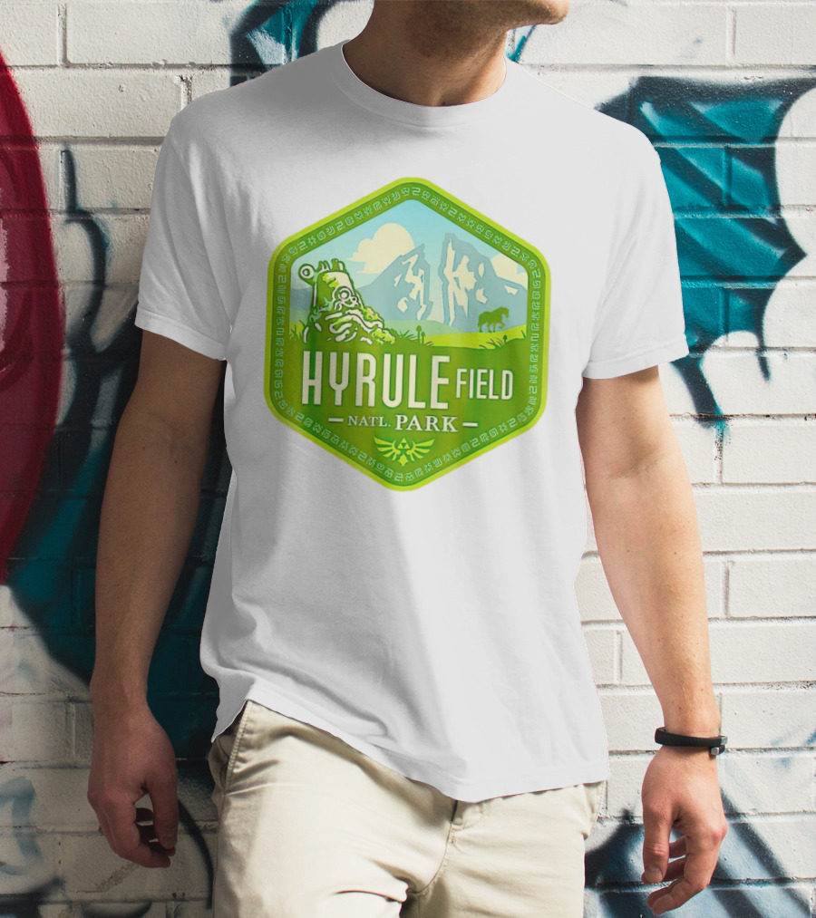 Hiking Wanderlust Hyrule Field National Park T-Shirt