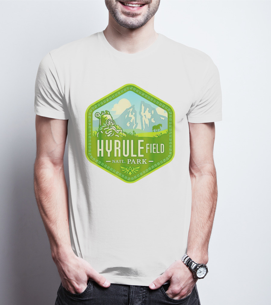 Hiking Wanderlust Hyrule Field National Park T-Shirt