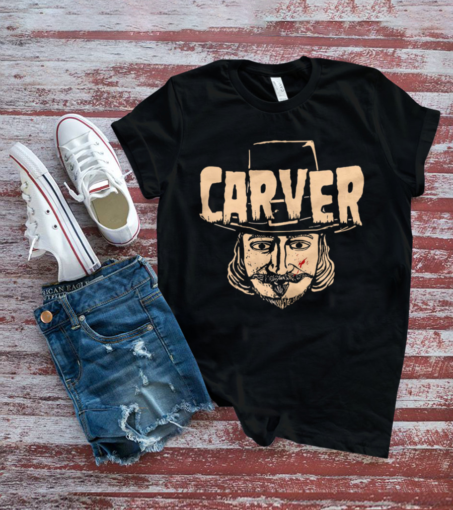 Carver John Carver Happy Thanksgiving T-Shirt