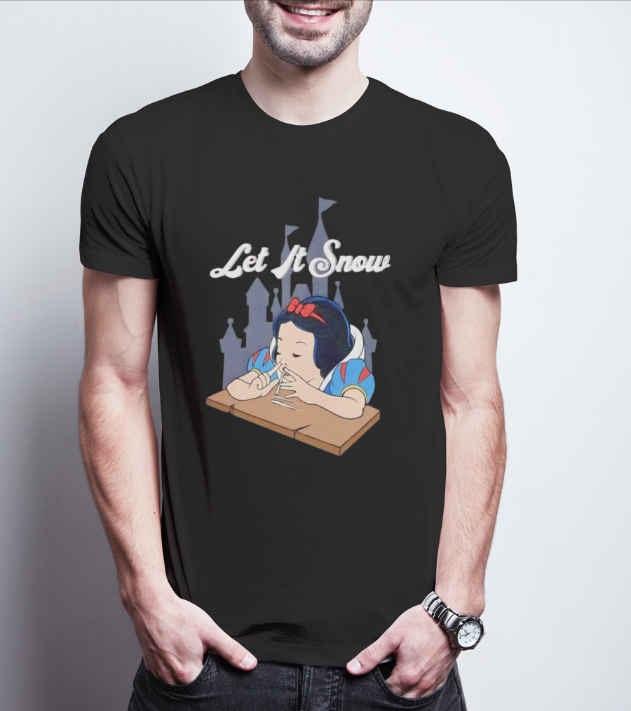 Let It Snow Snow White T-Shirt