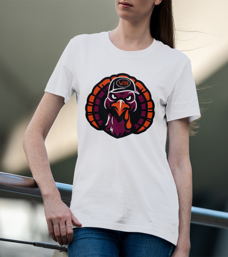 Virginia Tech Hokies Turkey WIN Hat T-Shirt